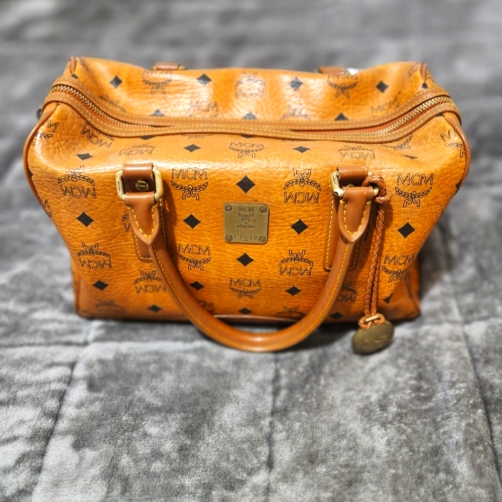 Mcm duffel bag